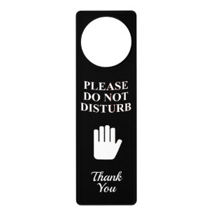 Door Hanger Do Not Disturb