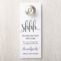 Door Hanger Wedding Do Not Disturb Sign LCC Door Hanger Wedding Do Not Disturb Sign LCC