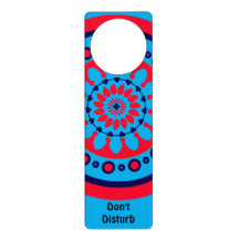 Door Hangers with Don't Disturb Text