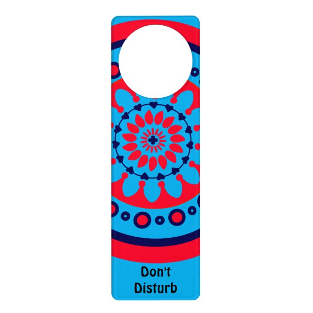 Door Hangers with Don't Disturb Text (Front)