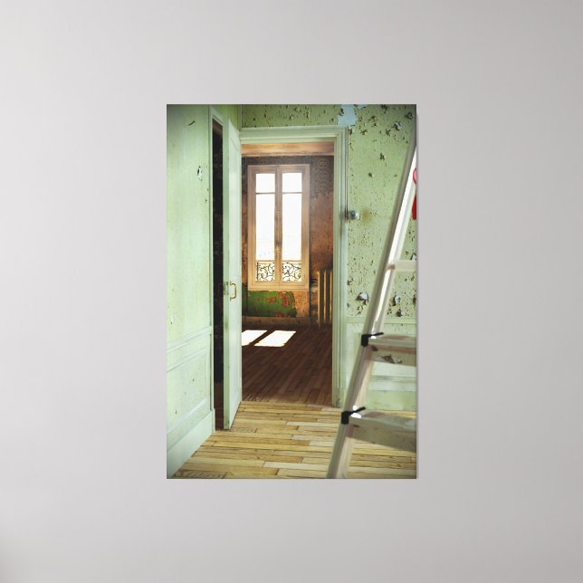 DOOR Homage to Duchamp Digital Realism Canvas 2 (Front)