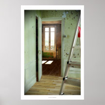 DOOR Homage to Duchamp - Digital Realism Poster