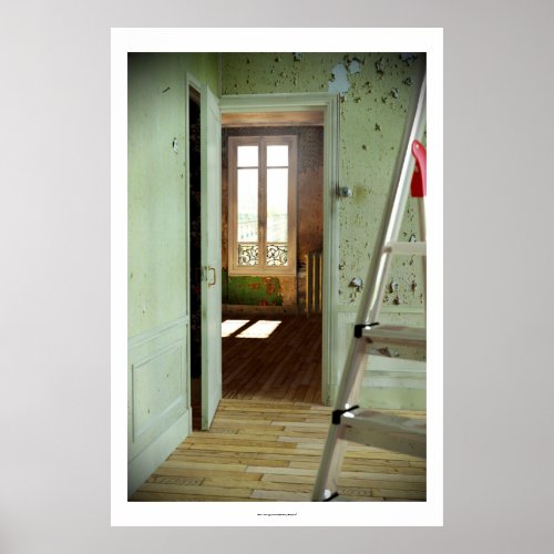 DOOR Homage to Duchamp _ Digital Realism Poster