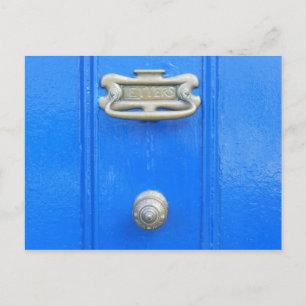 Door knob - Birr, Ireland Postcard