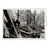 Door Knob Blank Card (Front Horizontal)