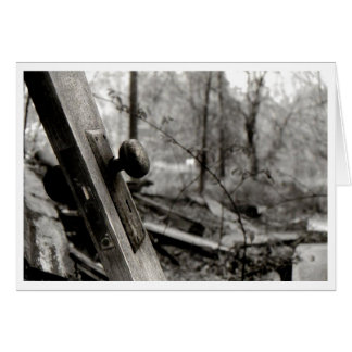 Door Knob Blank Card