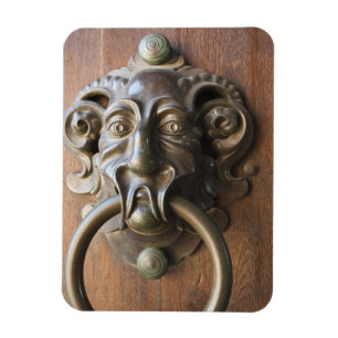 Door knocker at the Neue Residenz Magnet