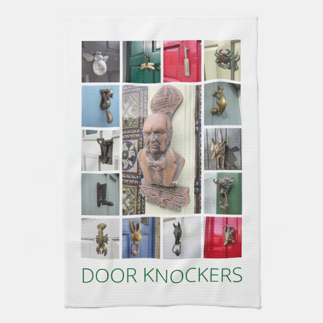Door Knocker Kitchen Towel (Vertical)