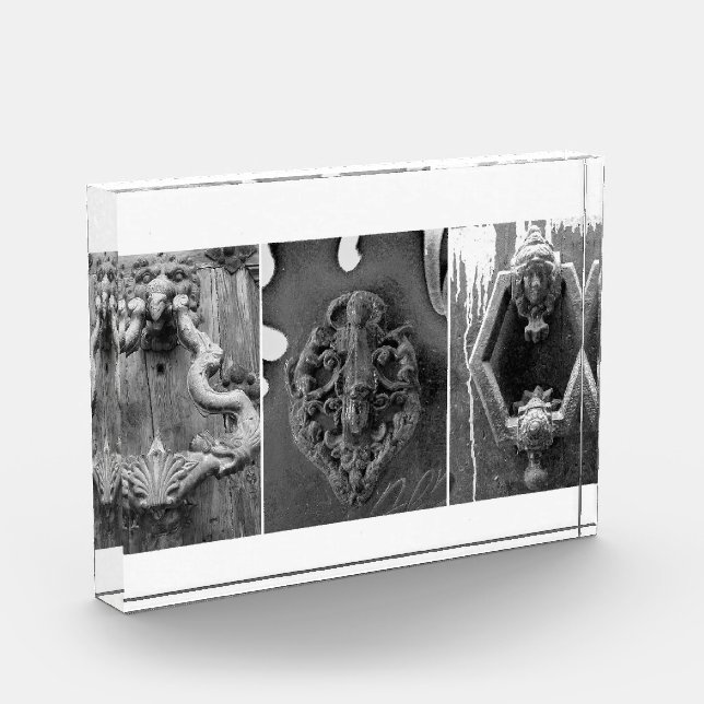 Door Knockers, Barcelona Photo Block (Left)