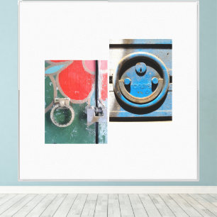 Door Knockers Canvas Print