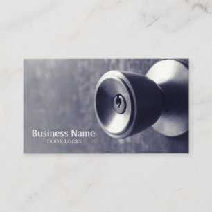 door locks business card