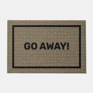 Door Mat Go Away   Large