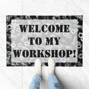 Door Mat - Nuts and Bolts