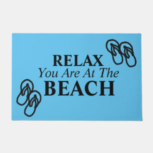 Door Mat Relax at the Beach