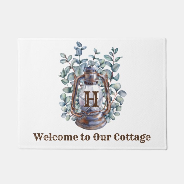 Door Mat Welcome to Our Cottage (Front)