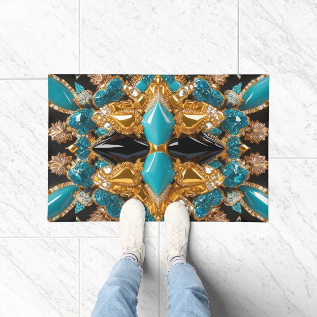 Door Mat with Bahamas Colors design (Indoor)
