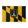 Door Mat with Flag of Baltimore City