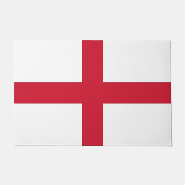 Door Mat with Flag of England, United Kingdom (Front)