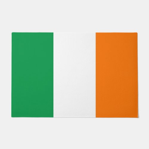 Door Mat with Flag of Ireland