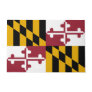 Door Mat with Flag of Maryland State, USA