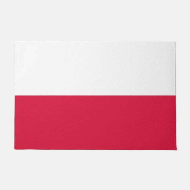 Door Mat with Flag of Poland (Front)