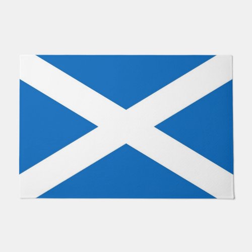 Door Mat with Flag of Scotland United Kingdom