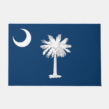 Door Mat With Flag Of South Carolina State  Usa by AllFlags at Zazzle