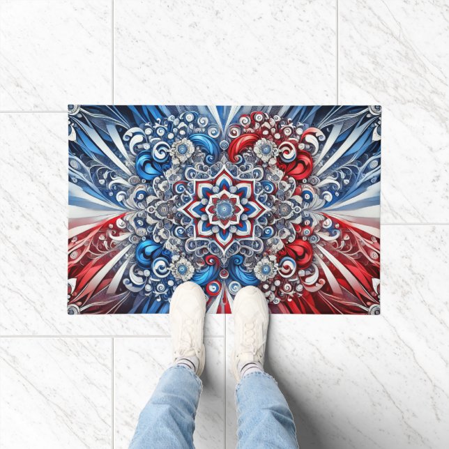 Door Mat with French Colors design (Indoor)
