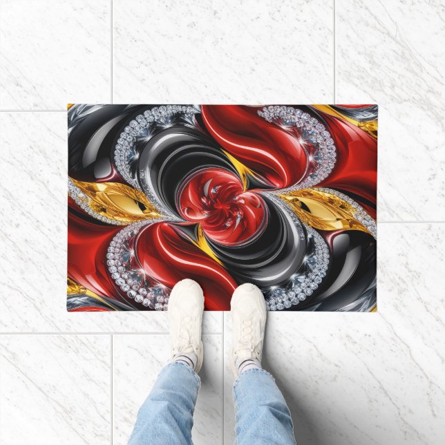 Door Mat with Germany Colors design (Indoor)