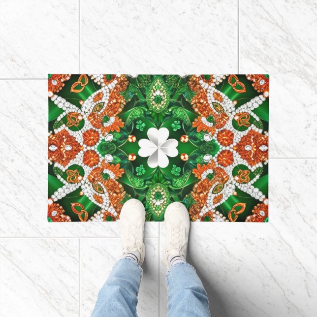 Door Mat with Irish Colors design (Indoor)