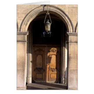 Door on the Rue de Rivoli Cards