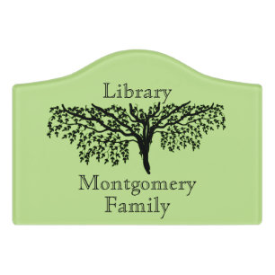 Door Sign - Family Tree with Name