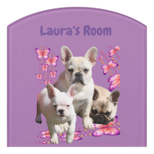 Door sign French Bulldog 