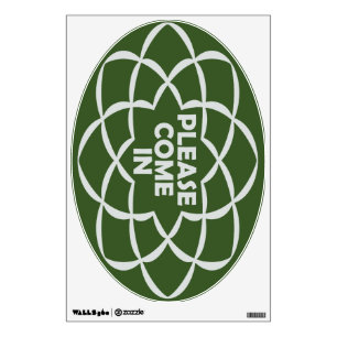 DOOR SIGN WALL STICKER