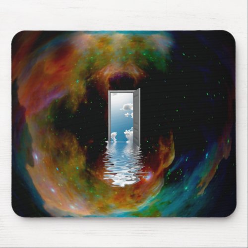 Door to another world mouse pad