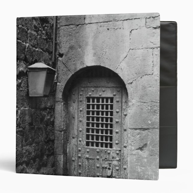 Door to Newgate Prison Binder (Front/Inside)