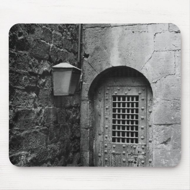 Door to Newgate Prison Mouse Pad (Front)