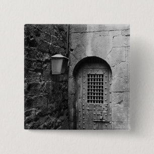 Door to Newgate Prison Pinback Button