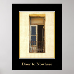 Door to Nowhere in Buenos Aires Poster