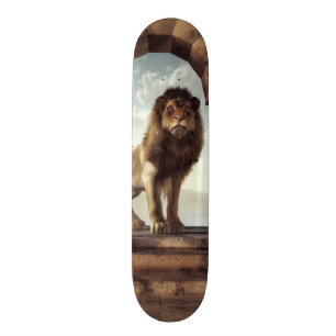 Door to the Lion's Kingdom Skateboard Deck