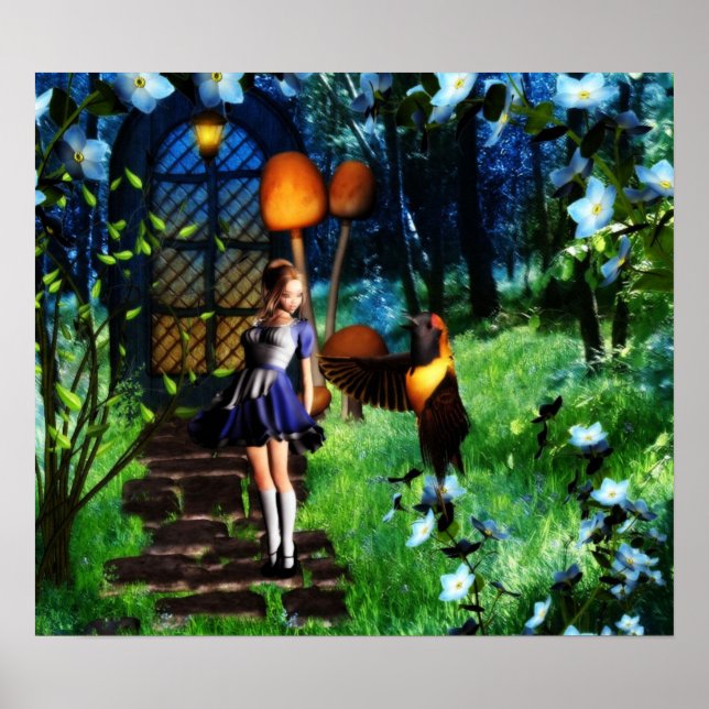 Door to Wonderland poster (Front)