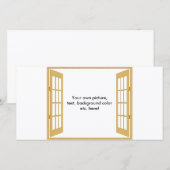 Door/Window to/from Anywhere (Front/Back)