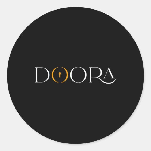 Doora Properties Classic Round Sticker (Front)