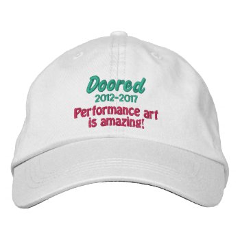 Doored 2012-2017 Commemorative Hat by StephDavidson at Zazzle