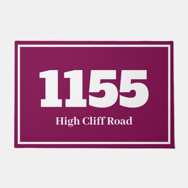 Doormat-House Flat Apartment or Work Place Wine Doormat (Front)