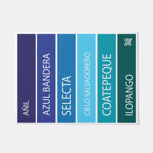 DoorMat KitchenMat, Alfombra El Salvador (Front)