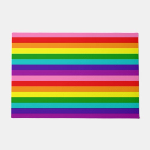 Doormat Rainbow Flag LGBTQIA Gay Pride