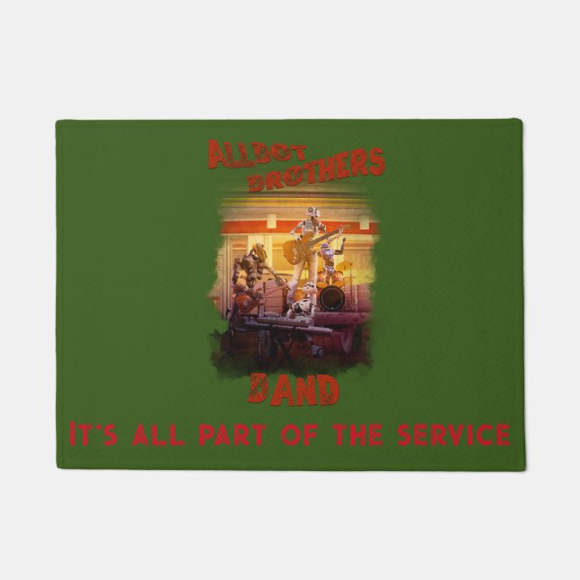 doormat with Allbot Brothers Band (Front)