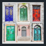doors art print<br><div class="desc">six unique doors</div>