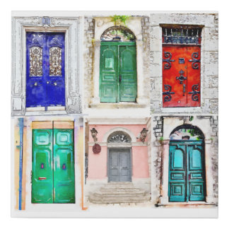 doors art print